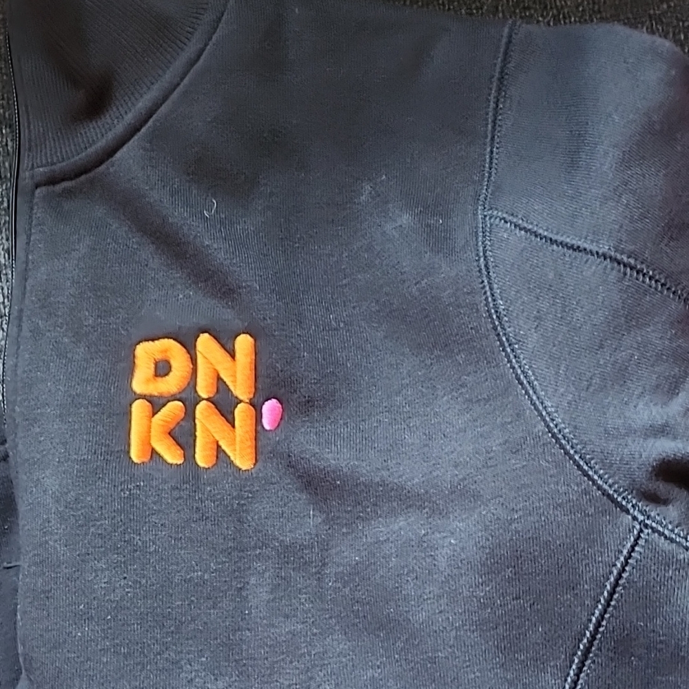 Black Sweatshirt with Bold Logo
